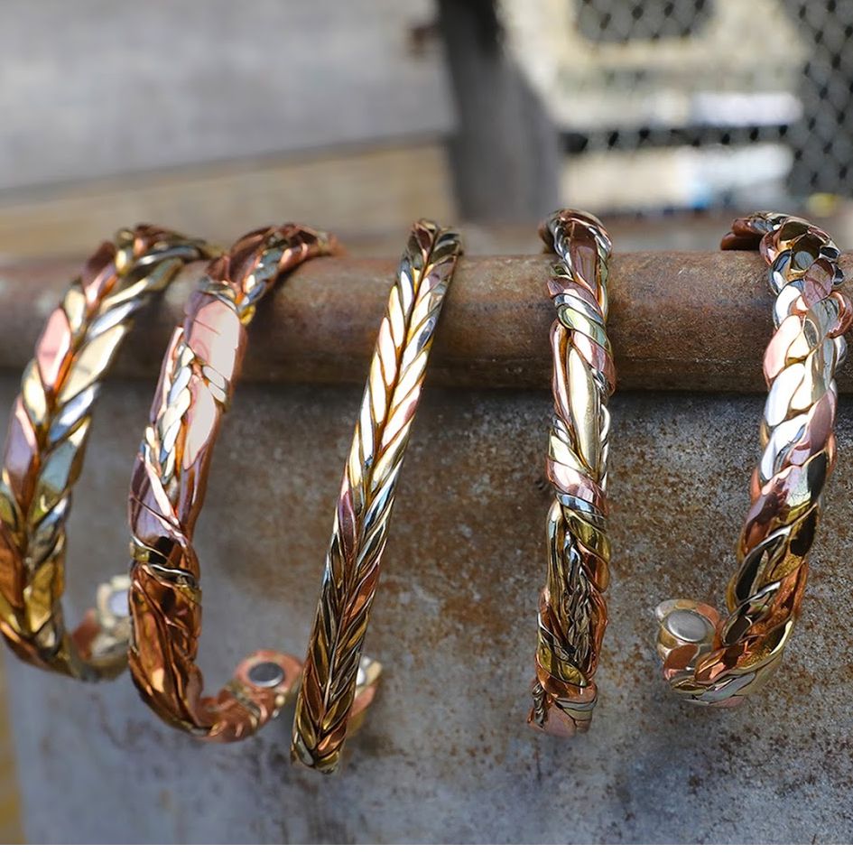 Sergio Lub Copper Bracelets
